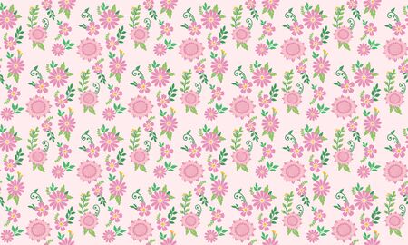 Floral background designのイラスト素材