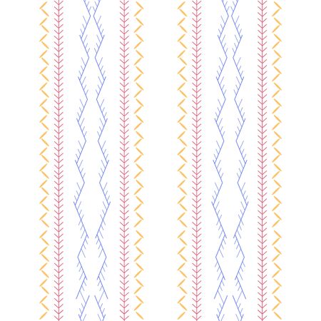 Design embroidery beautiful for wall home decor. Collectionのイラスト素材