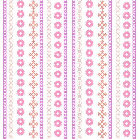 Simple embroidered design pattern for living room decor. Collection