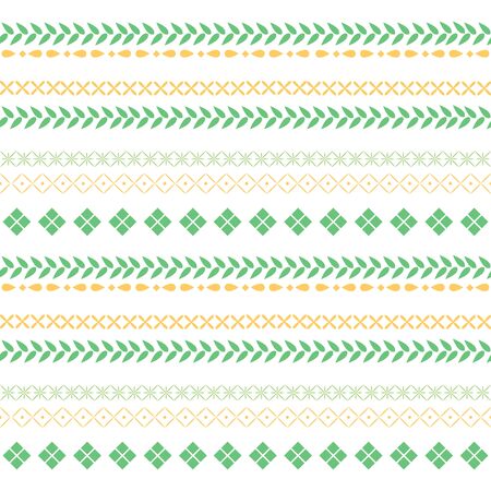 Modern wall paper embroidery pattern for home decor. Collectionのイラスト素材