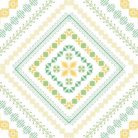 Modern and cute embroidered design pattern for bedroom wall decor. Collection