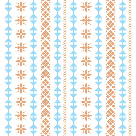 Beautiful style of embroidery pattern for home wall design. Collectionのイラスト素材