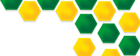 Soccer or football green and yellow elements backgroundのイラスト素材
