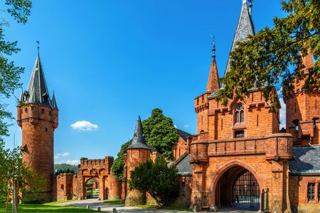 Old and historic castle Radun in Czech republicのeditorial素材