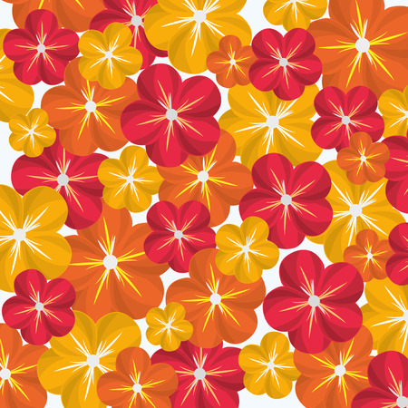 Cool beautiful spring flowers iconのイラスト素材