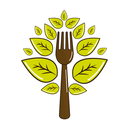 vegan food icon stockのイラスト素材