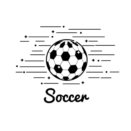 symbol soccer play iconのイラスト素材