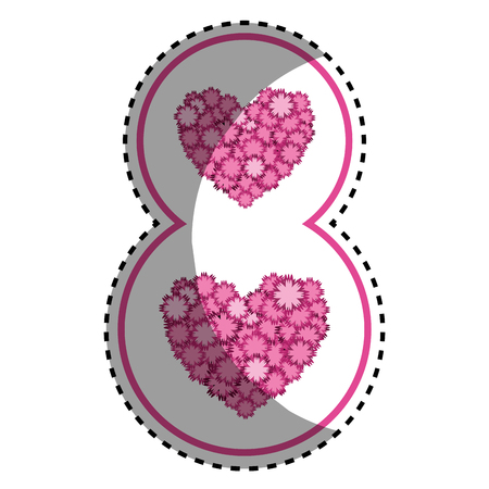 Symbol woman day celebrationのイラスト素材