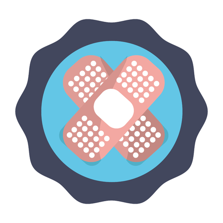 Sticker plaster protection toolのイラスト素材