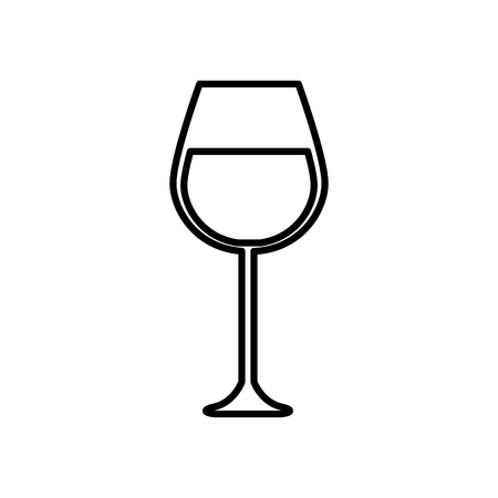 Figure crystal glass design imageのイラスト素材