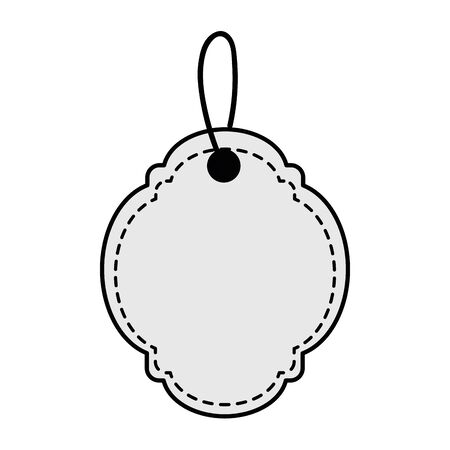 figure decoration label design ornamentのイラスト素材