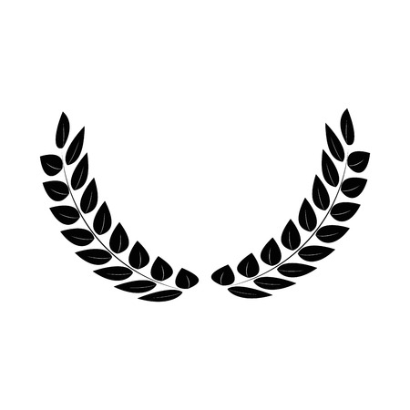 contour decorative branches plantのイラスト素材