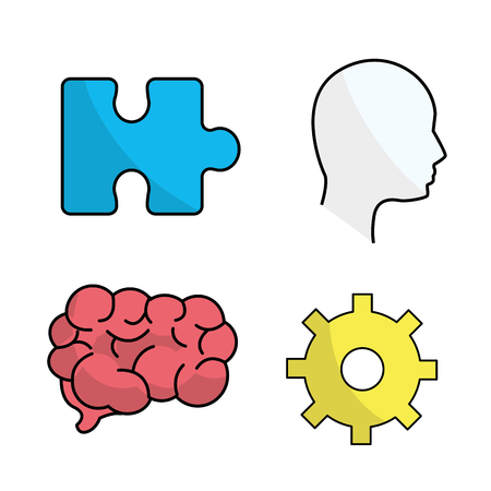 mental health symbol tipsのイラスト素材
