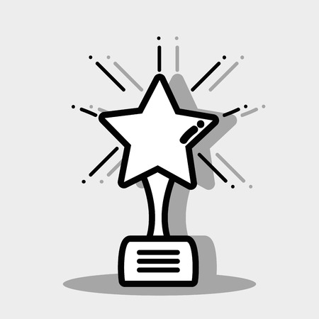 cinematography prize to short filmのイラスト素材