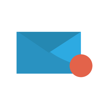 Electronic message online letter icon.のイラスト素材