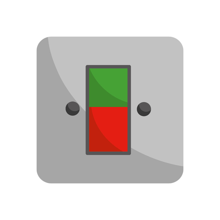 energy switch and push buttonsのイラスト素材