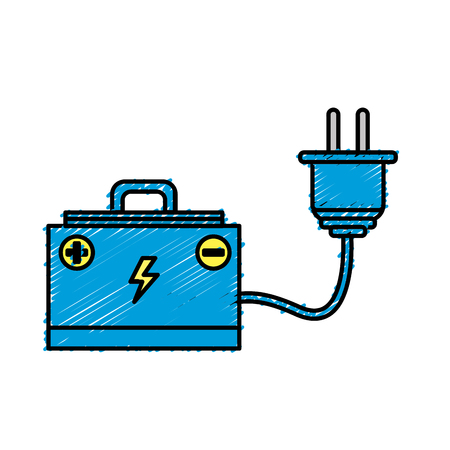 Energy logger to meter electricity in the planetのイラスト素材