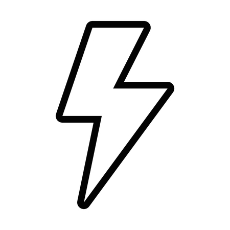 line energy hazard sign to electrical warning vector illustrationのイラスト素材