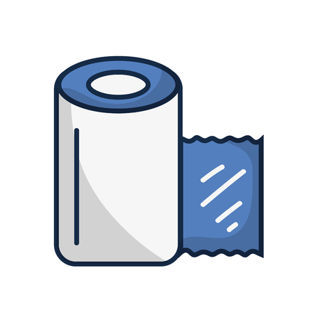 gauze to cure of people and medical elementのイラスト素材
