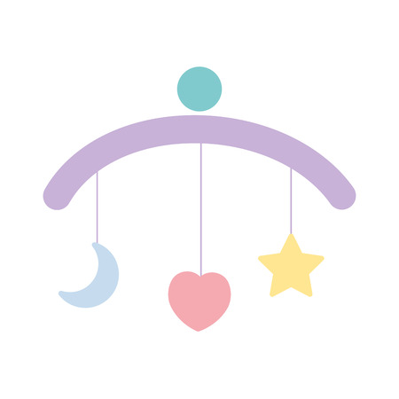 skydream to baby sleepingのイラスト素材