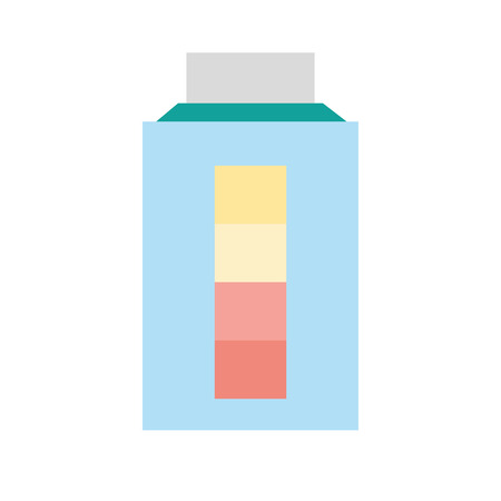 battery power energy with recharge capacity vector illustrationのイラスト素材