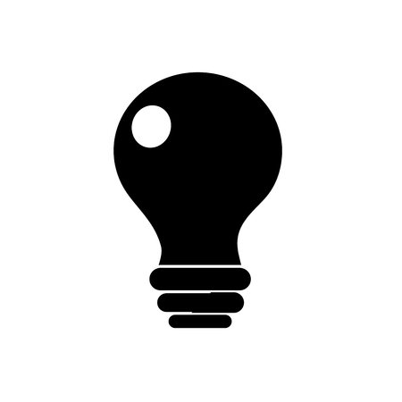 contour electricity bulb innovation to illuminated of cities vector illustrationのイラスト素材