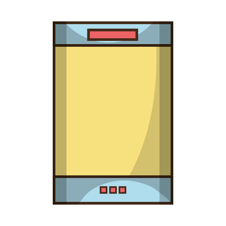 smartphone electronic technology to communication and talkのイラスト素材