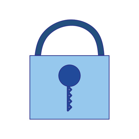 padlock close element to protection the informationのイラスト素材
