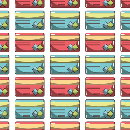 credit card to financial business background vector illustrationのイラスト素材