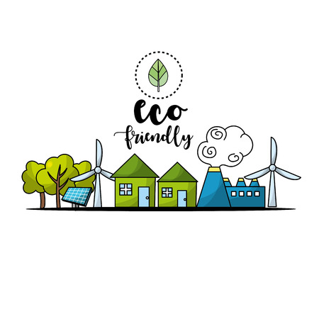 environment care to earth planet protectionのイラスト素材