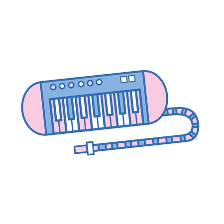 piano music instrument to melody harmonyのイラスト素材
