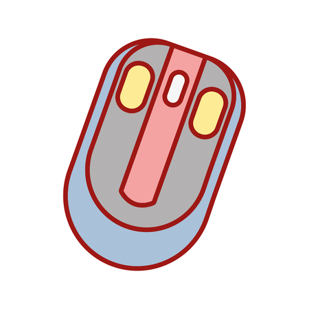 mouse technology to connected in the cursorのイラスト素材