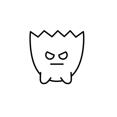 line video game virtual character to play in the consoleのイラスト素材