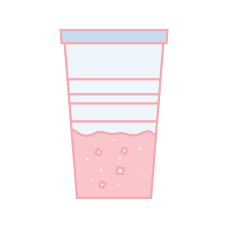 delicious coffe espresso glassのイラスト素材