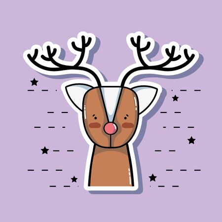 christmas celebration with decoration designのイラスト素材