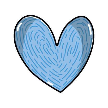 nice heart element icon design vector illustrationのイラスト素材