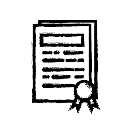 figure documents business to corporate strategy jobのイラスト素材