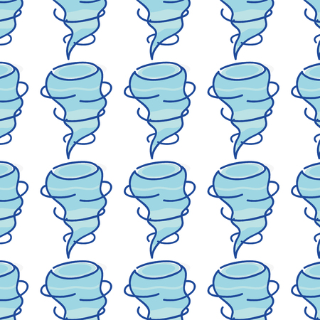 dangerous twister natural disater and destruction background vector illustrationのイラスト素材