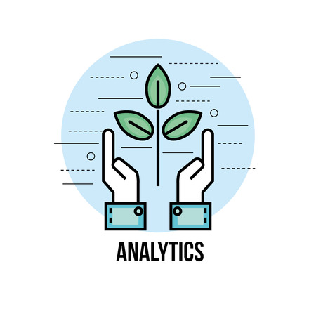 financial business strategy to corporate economyのイラスト素材