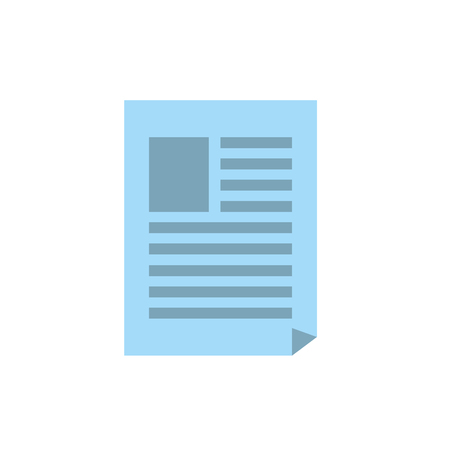 business document and company informationのイラスト素材