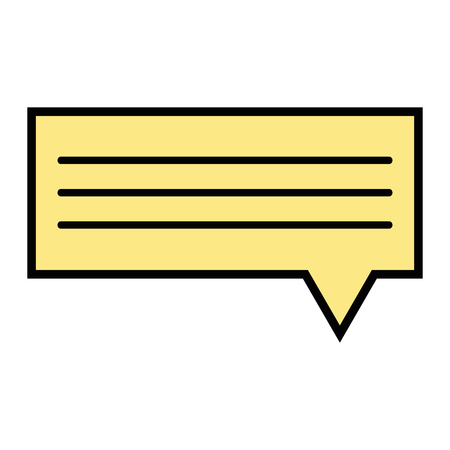 chat bubble graphic text messageのイラスト素材