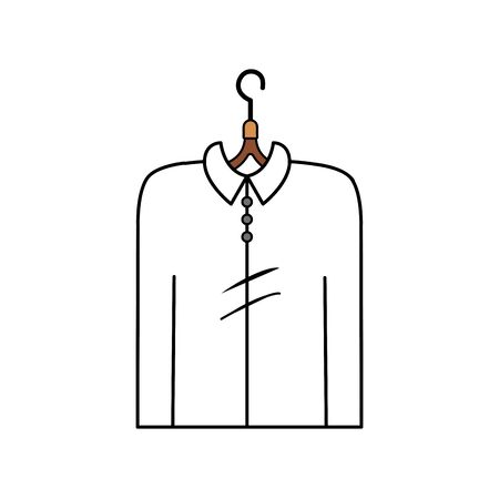 man shirt casual design style vector illustrationのイラスト素材