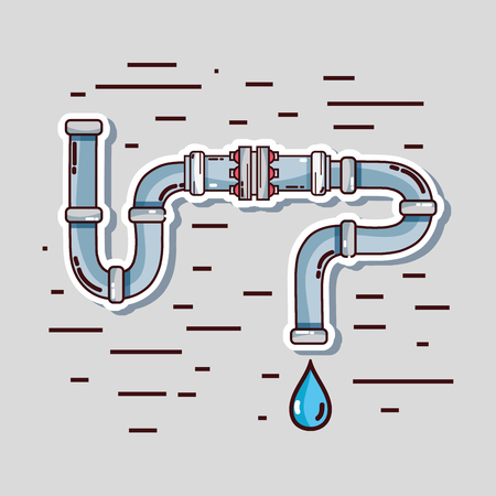 mechanic repair service and industry construction vector illustrationのイラスト素材