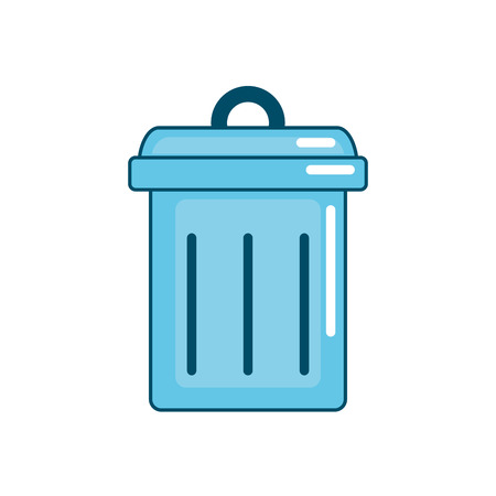 trash can symbol icon vector illustration designのイラスト素材