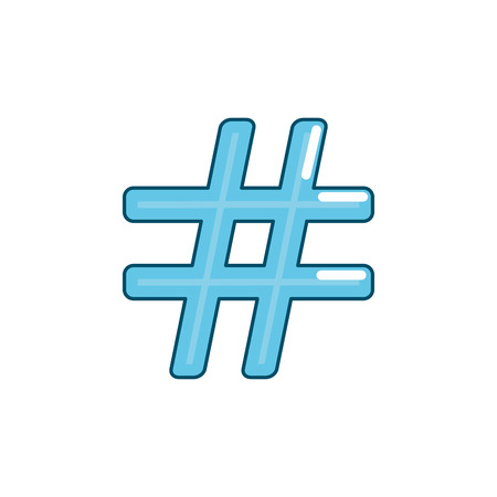 numeral symbol design type icon vector illustrationのイラスト素材