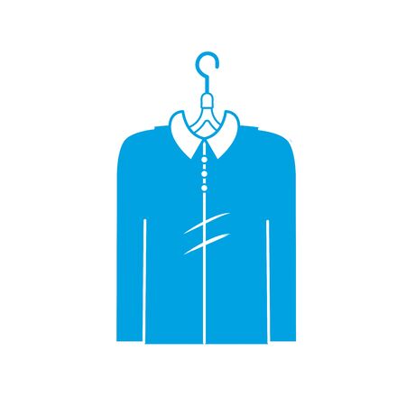 silhouette man shirt casual design styleのイラスト素材