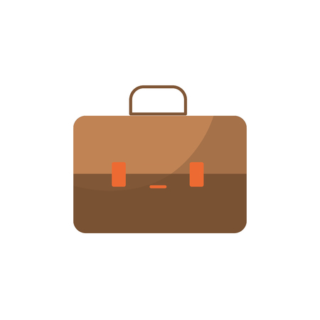 elegant briefcase to save business documents vector illustrationのイラスト素材