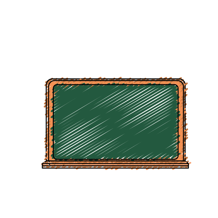blackboard object design to teach and learnのイラスト素材
