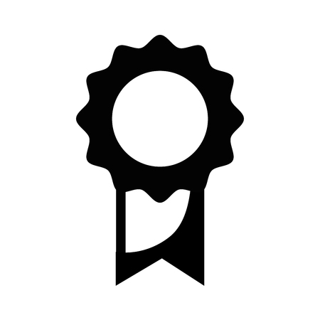 contour school medal symbol to intelligent studentのイラスト素材