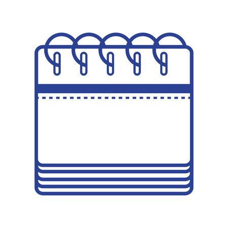 line calendar information to organizer event day vector illustrationのイラスト素材